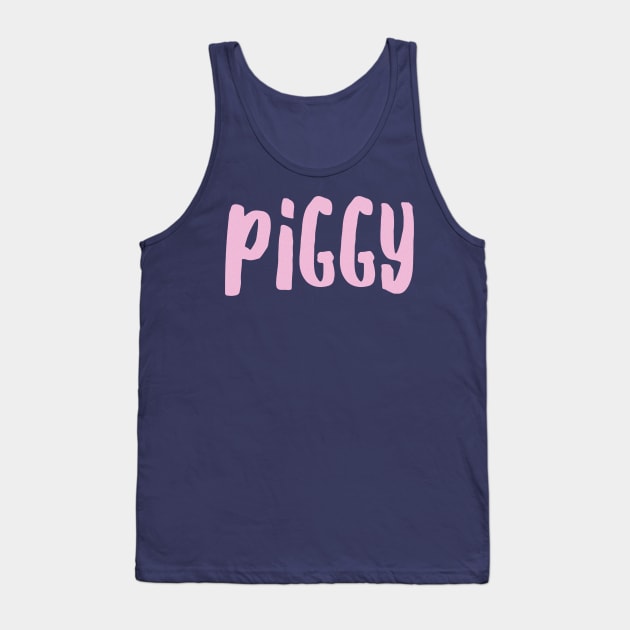 Piggy Tank Top by JasonLloyd